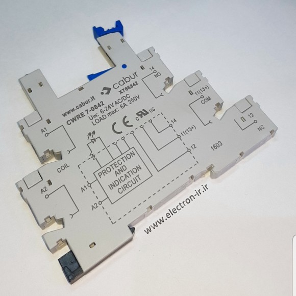 سوکت رله ریلی CWRE 7-0842-PLC