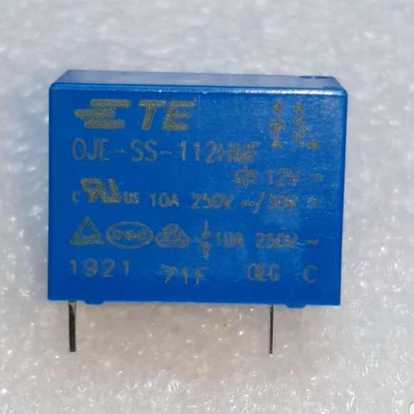 رله TYCO OJE-SS-112HMF 12VDC-10A