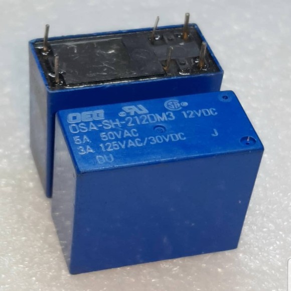 رله  OEG OSA-SH-212OM3 12VDC-5A