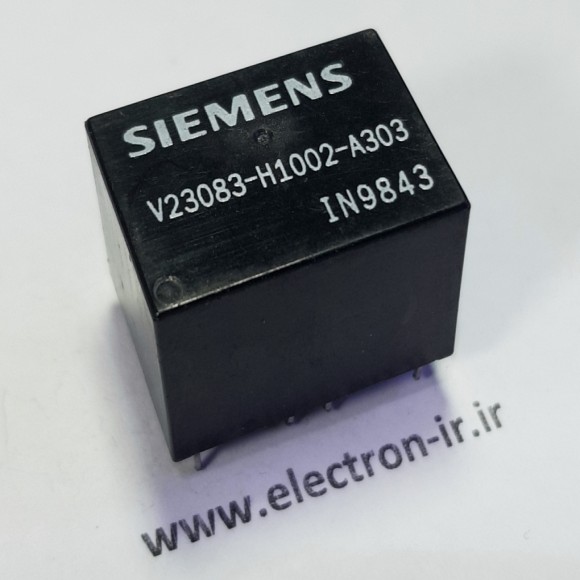 رله خودرو  SIEMENS V23083-H1002-A303-10PIN-12VDC-15A  DOUBLE