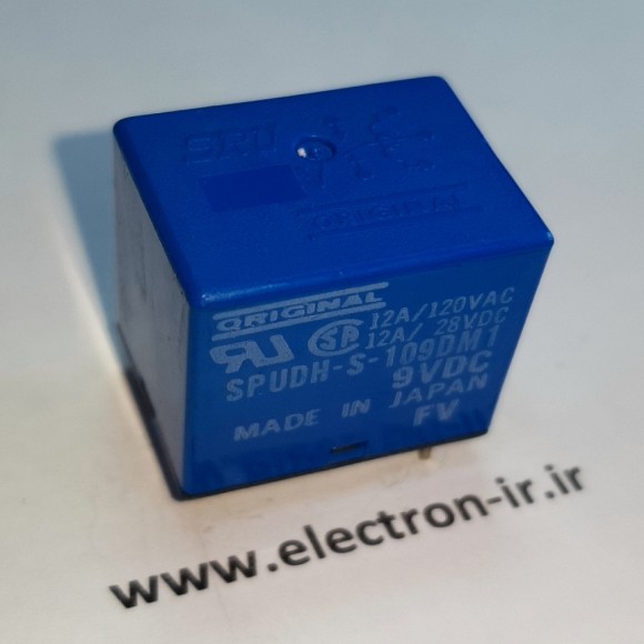 رله پایه میلیون یک باز 7 آمپر    OGE SRUDH-S-109DM1 JAPAN 9VDC-1A-7A