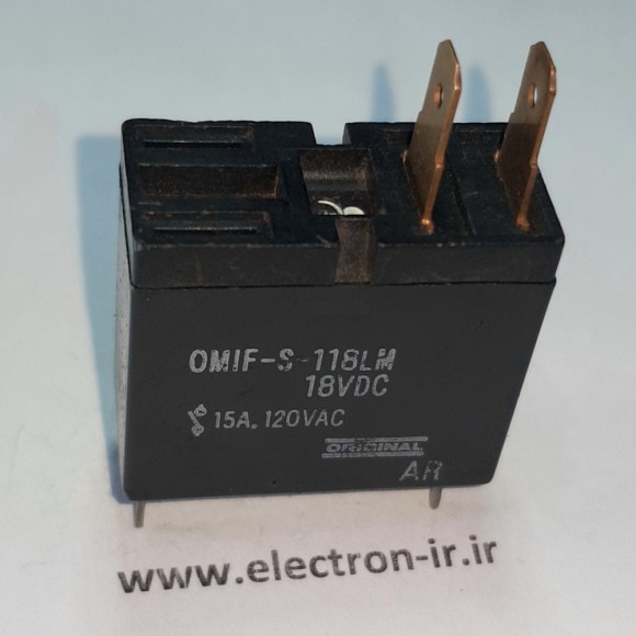 رله شاخکدار  OMIF-S-118LM 18VDC-16A