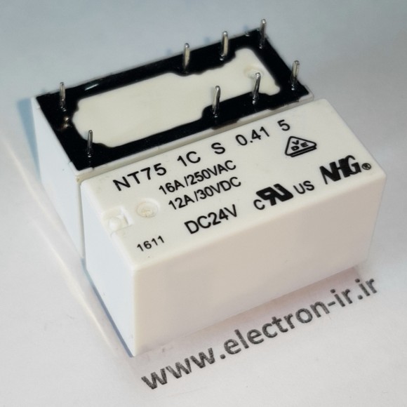 رله NHG NT75 1C Z 0.14 5  24VDC-1C-16A ORIGINAL