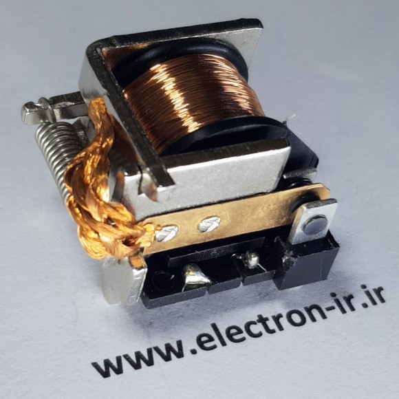 رله بدون قاب پایه اروپایی خودرویی یک بازوبسته پایه برعکس 30 آمپر  BUSUNG BW-1P 12DSD7 12VDC-1C-30A