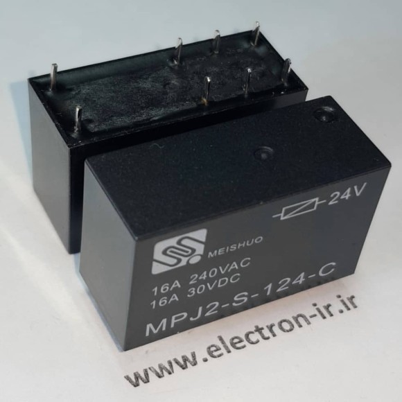 رله  MEISHUO MPJ2-S-124-C 24VDC-1C-16A