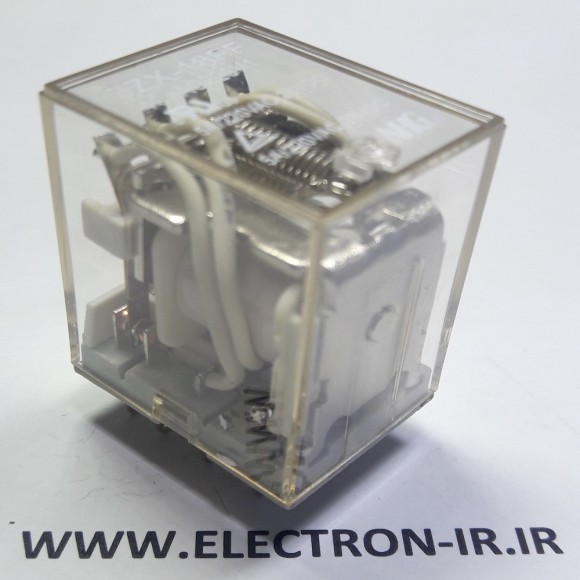 رله چهار کنتاکت بازوبسته24ولت پایه سوزنی 5آمپر  MY4 24VDC-4C-5A NHG JZX-18F