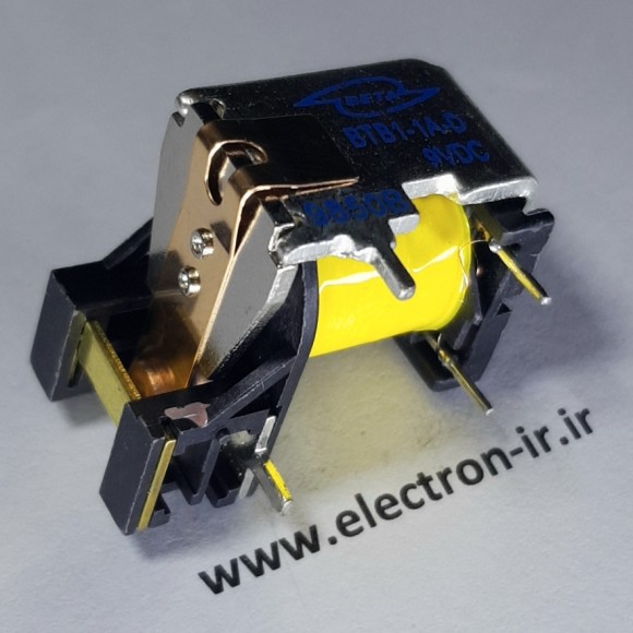 رله تی بدون قاب  یک باز  30 آمپر   RELAY T BETA BTB1-1A-D 9VDC-1A-30A