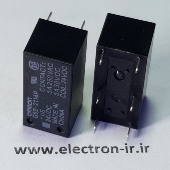رله  OMRON G6B-2114P-US  24VDC-5A ORIGINAL