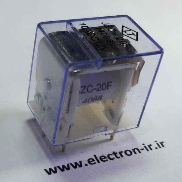 رله پایه میلیون یک باز و بسته 10آمپر   LT JZC-20F 4088-DC12V 12VDC-1C-10A