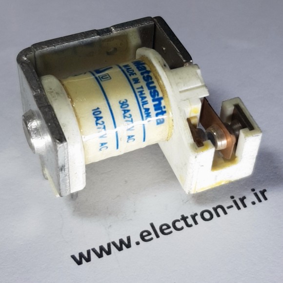 رله تی بدون قاب  یک باز  30 آمپر   RELAY T MATSUSHITA  JT1A-DC12V-H33  12VDC-1A-30A