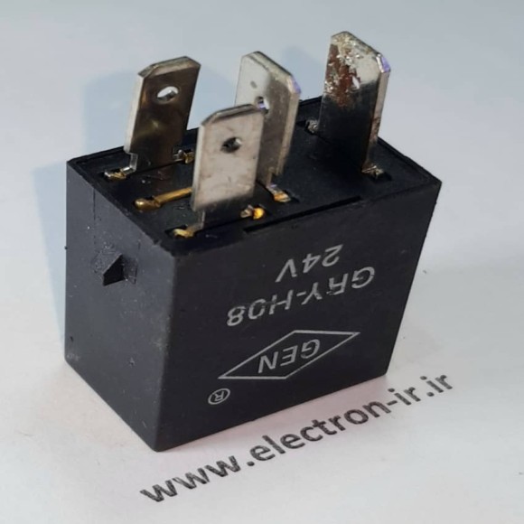 رله شاخکدار خودرویی   GEN GRY-H08 24VDC-40A